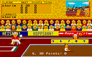 Just Another Silly Sports Sim atari screenshot